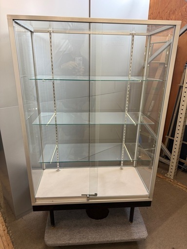 ガラス　ショーケース　幅91 奥45 高さ151cm