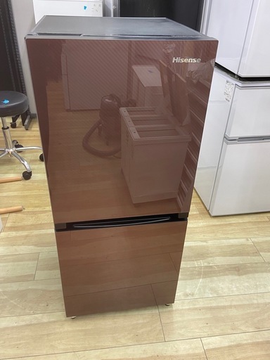 Hisense 134L 冷凍冷蔵庫:2019年製【リサイクルフカツ岡崎倉庫店】250627NA-2