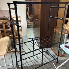 カインズ　室内物干し　ワンタッチ　軽量
