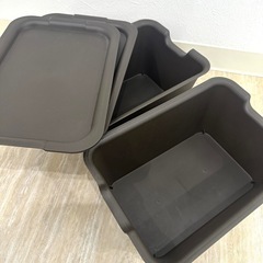収納ケース２つの画像