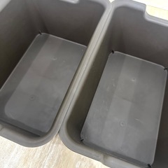 収納ケース２つの画像