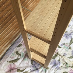 ウッドラック　木製白木タイプ　天然木　wood luck  アイアンコラボタイプ　無垢材の画像