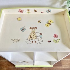 本棚 収納棚 収納家具 子供部屋の画像