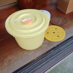 漬物樽・重石 セット