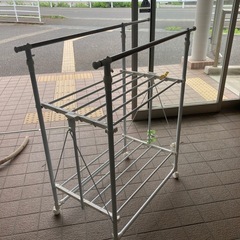 洗濯干しの画像