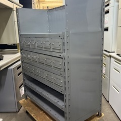 スチールラック　工具箱　パーツラック　幅88 奥45 高さ115cmの画像