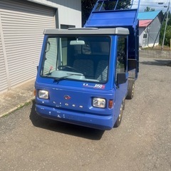 筑水キャニコム J150S 運搬車 油圧ダンプ 2WD 4WD 暖房付き　
の画像