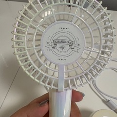 独立可能のハンディーファン　　の画像