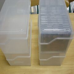 差し上げます：CD収納ケース４個の画像