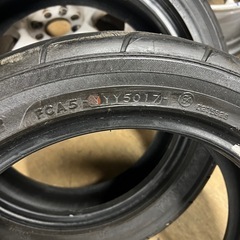 165/55R15 ADVAN NEOVA 2本　2017年の画像