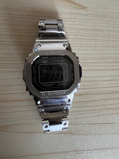 CASIO G-SHOCK GMW-B5000D-1JF フルメタル シルバー