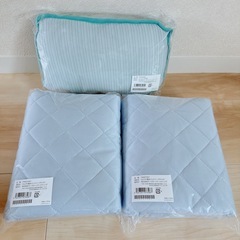 ショップジャパン冷感 敷きパッド 枕 3点セットの画像