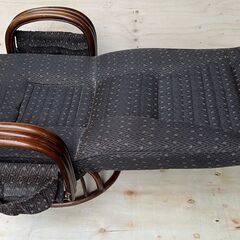 USED品　籐椅子 リクライニング 回転式　安価にお譲りします（価格改定）の画像