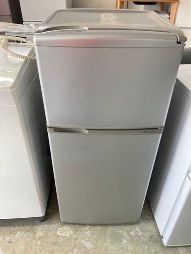 アクア 109L 2ドア冷蔵庫（直冷式）シルバーベーシックAQUA AQR-111A リサイクルショップ宮崎屋　住吉店25.6.27