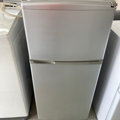 アクア 109L 2ドア冷蔵庫（直冷式）シルバーベーシックAQU...