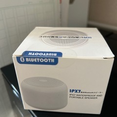 Bluetooth小型スピーカー、新品未使用の画像