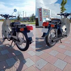まだ受付中 フルメンテ車 スーパーカブ カスタム セル付き4速 AA01 鉄カブ 滋賀守山 の画像