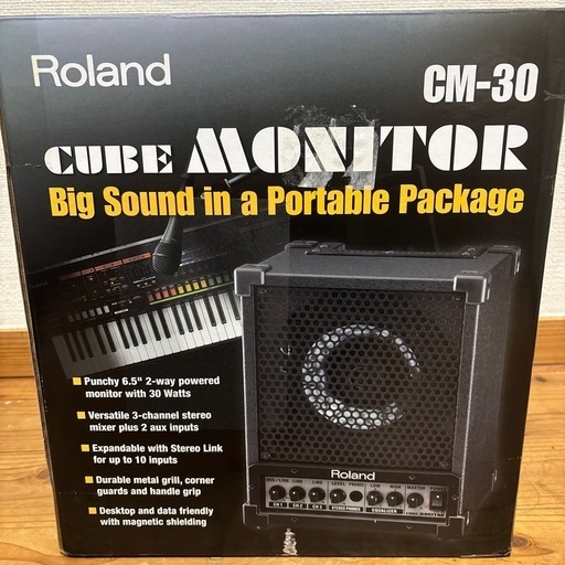 【取引中】
Roland CUBE Monitor 30W CM-30