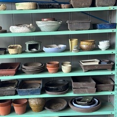 陶器類 盆栽鉢一個100-200円