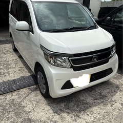 ①平成27年　ホンダ　N-WGN 4WD  ナビ　テレビ　…