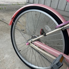 24インチ　自転車　子供　鍵良好　女の子　の画像