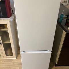 決まりました。一人暮らし用冷蔵庫(ヤマダ電機、2ドア156L)