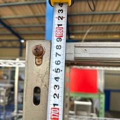 スチール棚 お値下げしました✨スチールラック現状品180x86+×45cmの画像