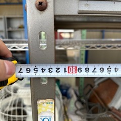 スチール棚 お値下げしました✨スチールラック現状品180x86+×45cmの画像
