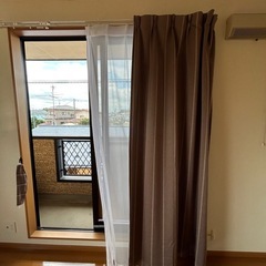 【決まりました】レース＋カーテン 4枚組の画像