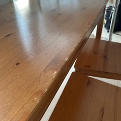 IKEA  ヨックモック ダイニングテーブル ＆ チェア4脚セットの画像