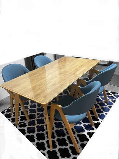 ダイニングテーブルセット 4人掛け 150cm幅 ダイニングテーブル ダイニングセット おしゃれ 北欧  4人用 食卓 ダイニング5点セット ナチュラル