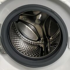 高年式!2024年製! アイリスオーヤマ CDK852-W ドラム式洗濯乾燥機 洗濯8kg/乾燥5kg 左開き ホワイト 中古家電 店頭引取歓迎 R9738の画像
