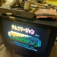 ブラウン管テレビあげます！プレステセットの画像