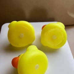 ★音鳴りアヒル！あひるのおもちゃ3匹セット（アヒル/ピーピートイ/お風呂/バスグッズ/ぬいぐるみ）の画像