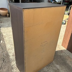 【美品】ニトリ　6段　ハイチェスト(カレナ 80hc dbr)    収納の画像