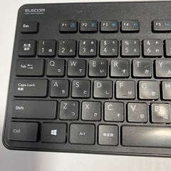 エレコム　ワイヤレスキーボード　USBの画像