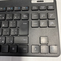 エレコム　ワイヤレスキーボード　USBの画像