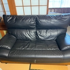皮 ソファ