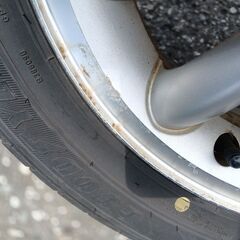 値下げ！ 早い者勝ち！ 夏タイヤ＋純正アルミ付き　155/65R 13　2020年製 中古品4本セットの画像