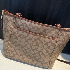 7月末で搭載終了　COACHのバック　の画像