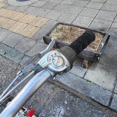 『ＳＡＬＥ　５０％』　折りたたみ自転車　２０インチ　3変速　赤　配達可能の画像