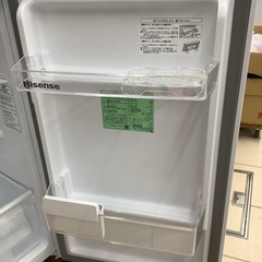 Hisense   ハイセンス　冷蔵庫　HR-B12E3W   2024年製   124Lの画像