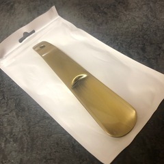 新品！[cottzim] 靴べら ステンレス製 14cm くつべら 短ヘラ 軽量 携帯の画像