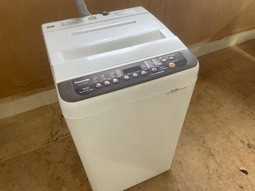 062700訳アリ　パナソニック7.0kg洗濯機2019年製
