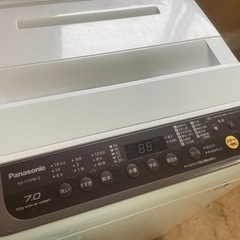 062700訳アリ　パナソニック7.0kg洗濯機2019年製の画像