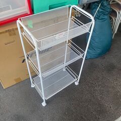 リサイクルショップどりーむ荒田店　No3704 ワゴンラック　シ...