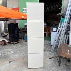 チェスト　扉収納　棚　収納棚　隙間収納　【横45奥41高181】