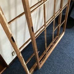 障子の枠 ×2 差し上げます。の画像