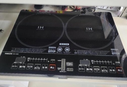 2口IHクッキングヒーター IH調理器 　   リサイクルショップ宮崎屋　住吉店25.6.27