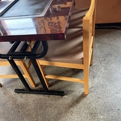 商談中
　お好み焼き、もんじゃ焼きテーブル椅子付きの画像